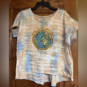 Anthropologie tie-dye shirt